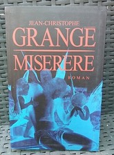 Livre roman policier thriller " Miserere " de Jean-Christophe Grangé