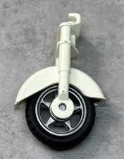 Playmobil Police Motorcycle White Fork & Black Wheel 