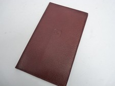 PATEK PHILIPPE Burgundy Leather Chequier Wallet (14929)