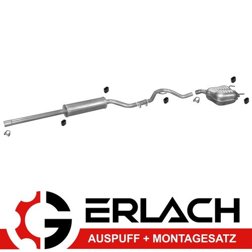 Pot échappement pour - pour, opel