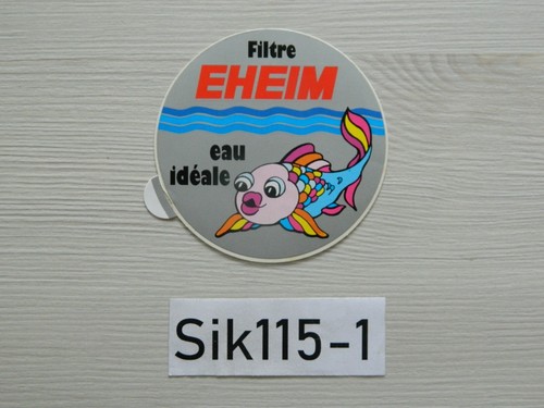 Autocollant filtre eheim eau - filtre,