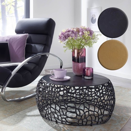 Finebuy table basse ronde - table,
