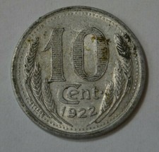 JETON 10 CENT 1922 CHAMBRE DE