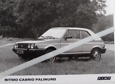 Photo Presse FIAT RITMO CABRIO