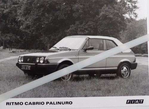 Photo presse fiat ritmo cabrio - photo,