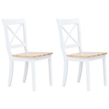 4x Bois d'Hévéa Massif