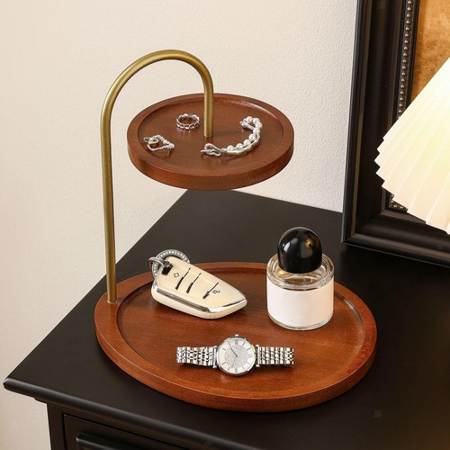 Porte bijoux bois - porte-bijoux, en