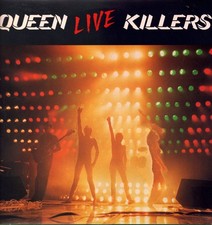 Queen Live Killers double LP vinyl UK Emi 1979 in gatefold sleeve with inners