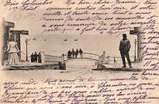 CPA 14 - LUC SUR MER (Calvados) - 103. La Passerelle