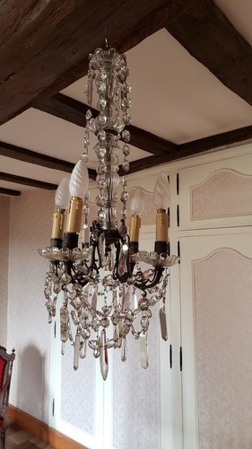 Lustre cristal feux - cristal, 4