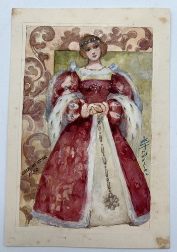 Gouache originale maquette - gouache,