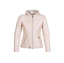 oakwood doudoune en cuir rose