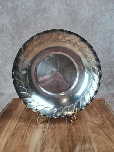 Plat métal argenté - en, –