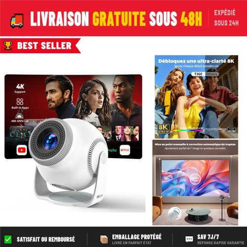 Mini projecteur portable wifi - projecteur,