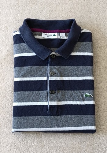 Polo lacoste regular - regular, bleu