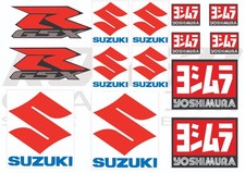 stickers Suzuki gsxr yoshimura autocollant moto kit deco stickers format A4