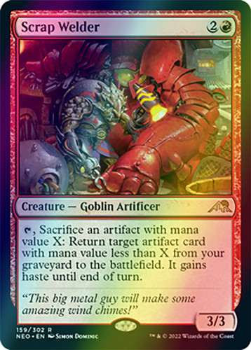 Mtg magic scrap welder - welder, foil