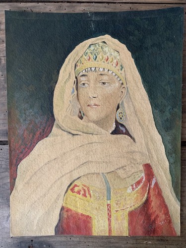 Aquarelle orientaliste - aquarelle,