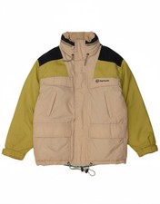 SERGIO TACCHINI Mens Ski Jacket UK 40 Large Beige Colourblock Polyamide CL01