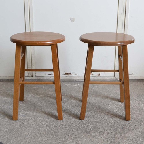 Sgabelli bois noce clair - 2, en