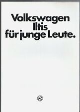 Volkswagen Iltis 1979-80 German Market Foldout Sales Brochure