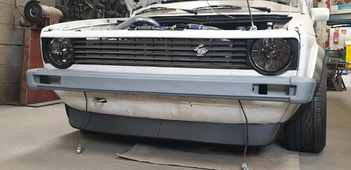 Front bumper golf and caddy - front,