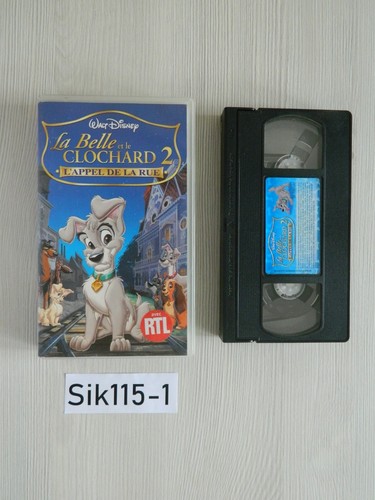 Vhs disney belle et le - vhs,