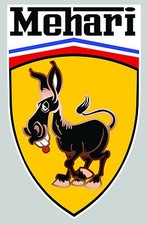 MEHARI CITROEN 2CV HUMOUR 12cm