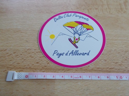 Autocollant delta club - autocollant,