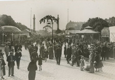 Paris, fairground, 1938 Vintage silver print silver print 12x17 C