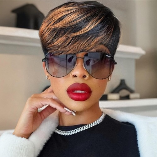 Short pixie cut wig for - short,