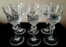 6 Verres à pied VILLEROY ET