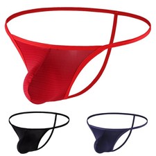 String homme taille basse soie