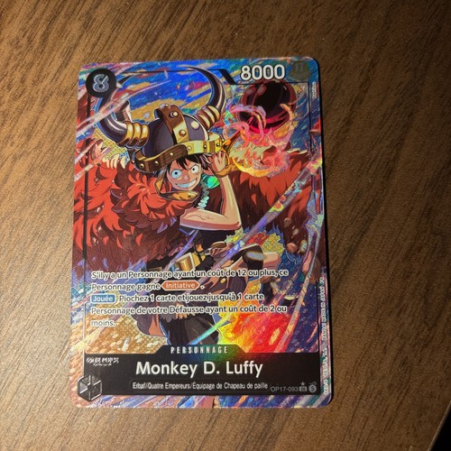 One piece card - piece, d