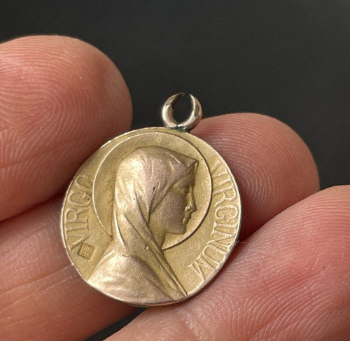 Médaille ancienne virgo - médaille, ´virgo
