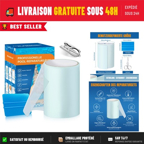 Kit réparation piscine - kit,