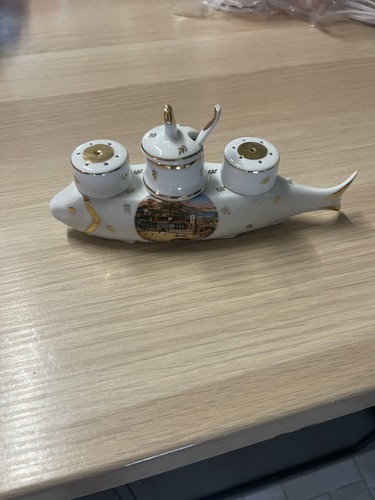 Ancien service sel poivre - sel,