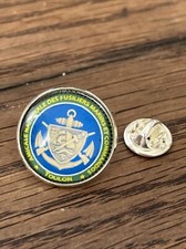 GROS PIN'S 2cm Métal Argenté