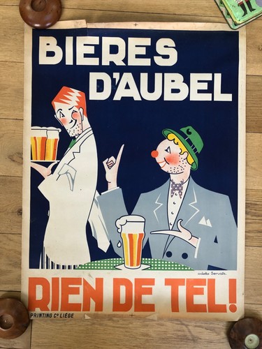 Affiche originale publicitaire - affiche,