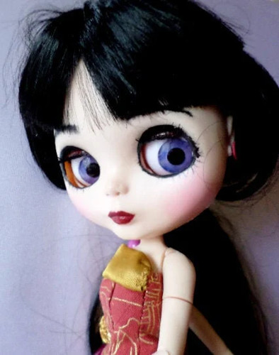 Blythe ooak doll - ooak, custom,