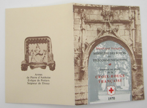 France carnet timbres croix - carnet,