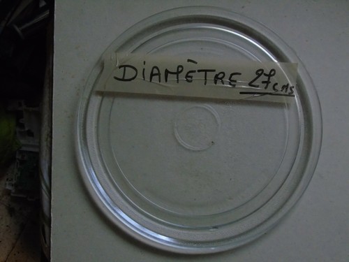 Plateau micro onde diametre - , 27