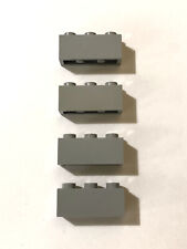 Vintage LEGO - 4 bricks 1 x 3 - Ref. 3622 Light Gray/Light Grey