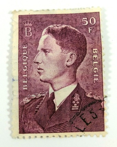 Timbre stamp oblitere belgique - timbre,