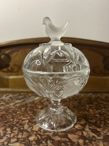 Bombonniere cristal décor - en,