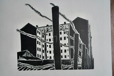 DANNENHIRSCH : RIGA , LINOLEUM