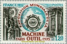 EBS France 1975 - Machine Tool Exhibition - Machine Outil - YT 1842 - MNH**