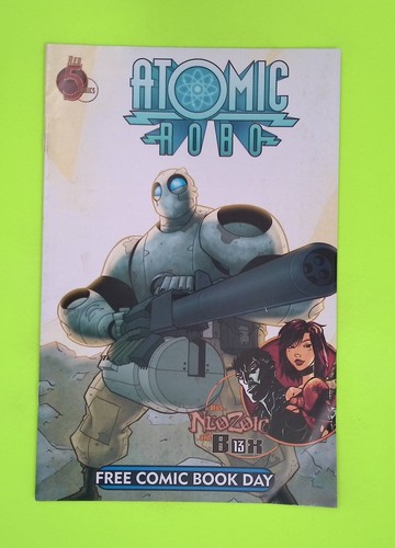 Atomic robo free comic book - atomic,