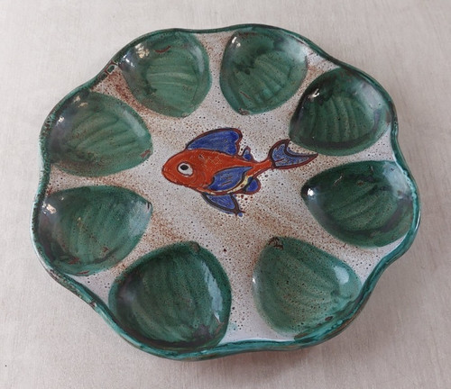 Ancienne assiette plat - ancienne,