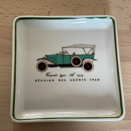 Cendrier vide poche porcelaine - cendrier, vide-poche
